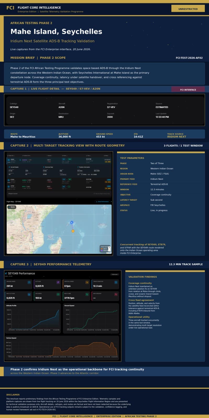 Mahe Island, Seychelles — African Testing Phase 2 document preview
